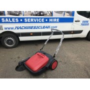 M2c480 Sweeper Pedestrian Warehouse Yard Cleaner